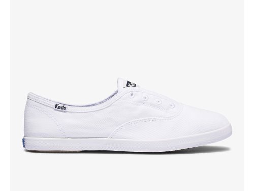 Keds Chillax Basics Feat. Organic Pamut Női SlipOnSneakers Fehér | HU-25200