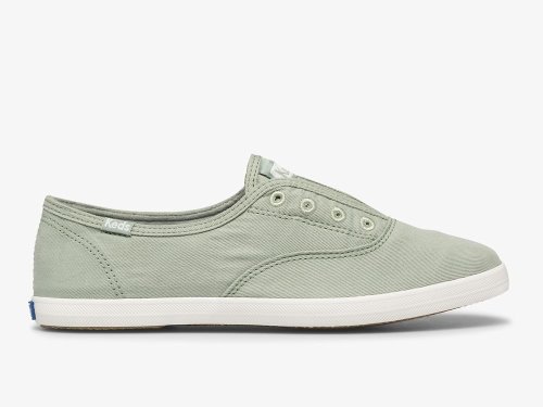 Keds Chillax Washable Feat. Organic Pamut Női SlipOnSneakers Menta | HU-34534