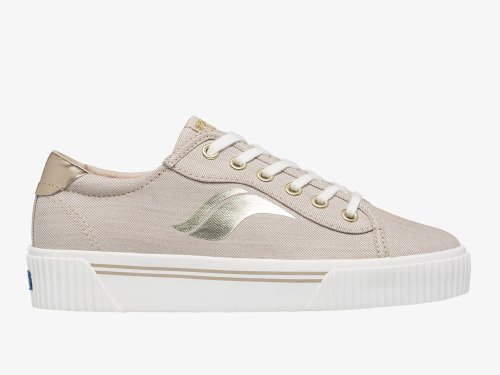 Keds Crew Kick Alto Soft Twill Női FűzősCipő Barna | HU-20797