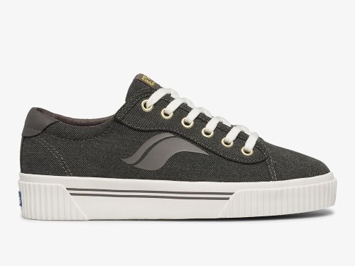 Keds Crew Kick Alto Soft Twill Női FűzősCipő Szürke | HU-61616