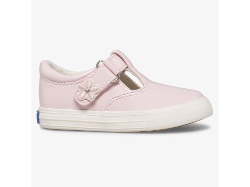 Keds Daphne Lakkbőr Sneaker Lány SlipOnSneakers Rózsaszín | HU-44024