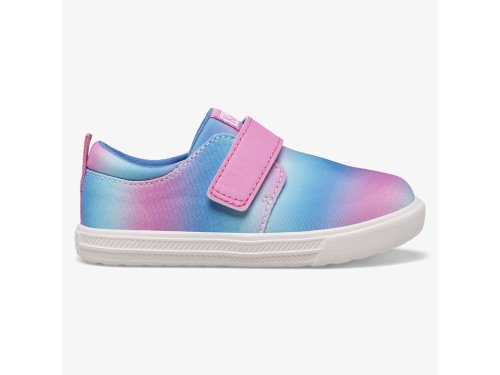 Keds Finlee Flex Lány SlipOnSneakers Rózsaszín Kék | HU-88290