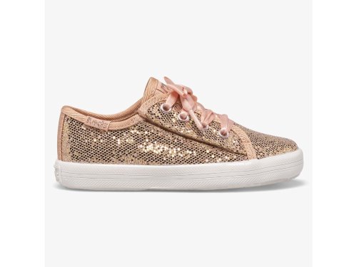 Keds Kickstart Jr Celebrations Lány Tornacipő Rózsaszín Arany | HU-97425