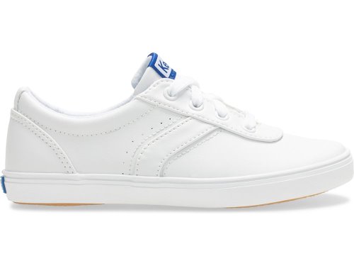 Keds Riley Lány Bőr Sneakers Fehér | HU-78959