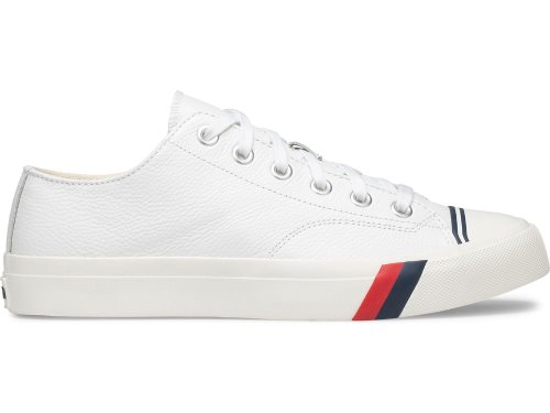 Keds Royal Lo Classic Bőr Férfi Tornacipő Fehér | HU-23694