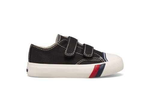 Keds Royal Lo HL Fiú SlipOnSneakers Fekete | HU-73075