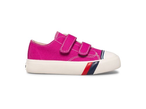 Keds Royal Lo HL Fiú SlipOnSneakers Fuschia | HU-41945