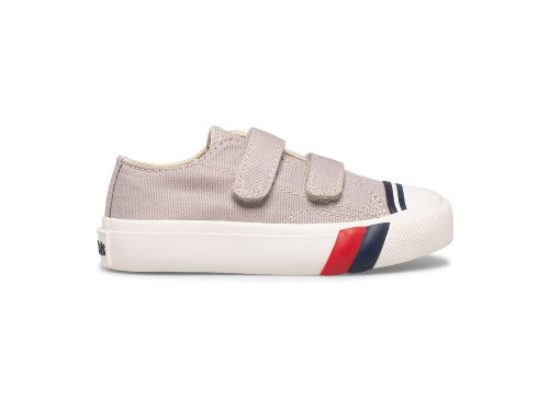 Keds Royal Lo HL Fiú SlipOnSneakers Mélyszürke | HU-44769