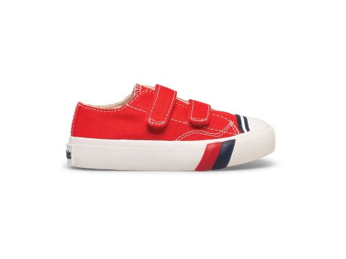 Keds Royal Lo HL Fiú SlipOnSneakers Piros | HU-48505