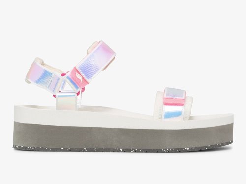 Keds Trio Platform Iridescent Multi Női SlipOnSneakers Rózsaszín | HU-24528