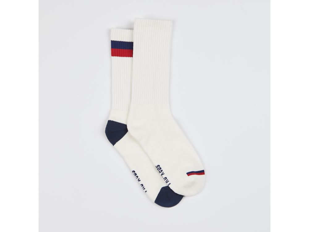 Keds 2PK Crew Socks Férfi Zokni Fehér | HU-81850