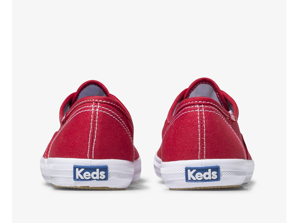 Keds Champion Eredeti Női FűzősCipő Piros | HU-34738