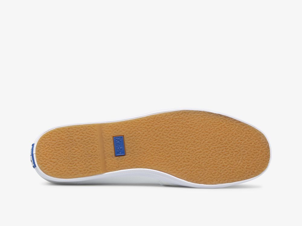 Keds Chillax Mini Twill Női SlipOnSneakers Fehér | HU-33371