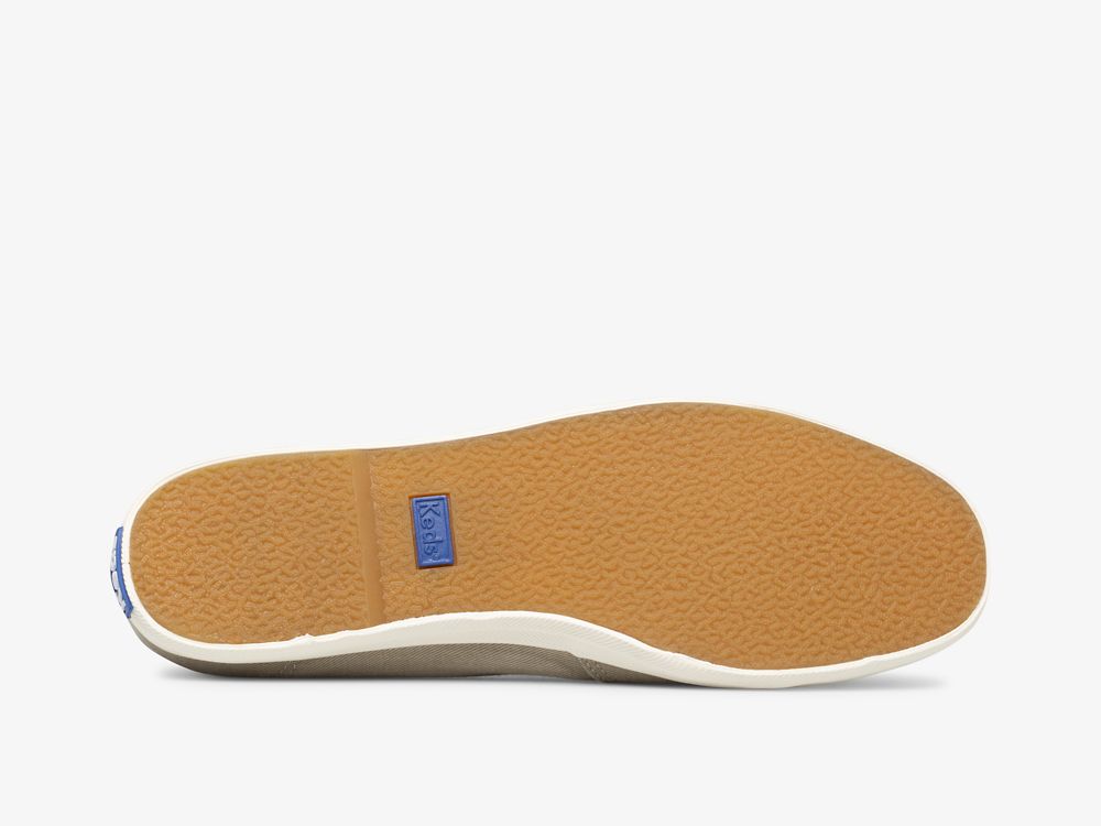 Keds Chillax Mini Twill Washable Női SlipOnSneakers Barna | HU-70633