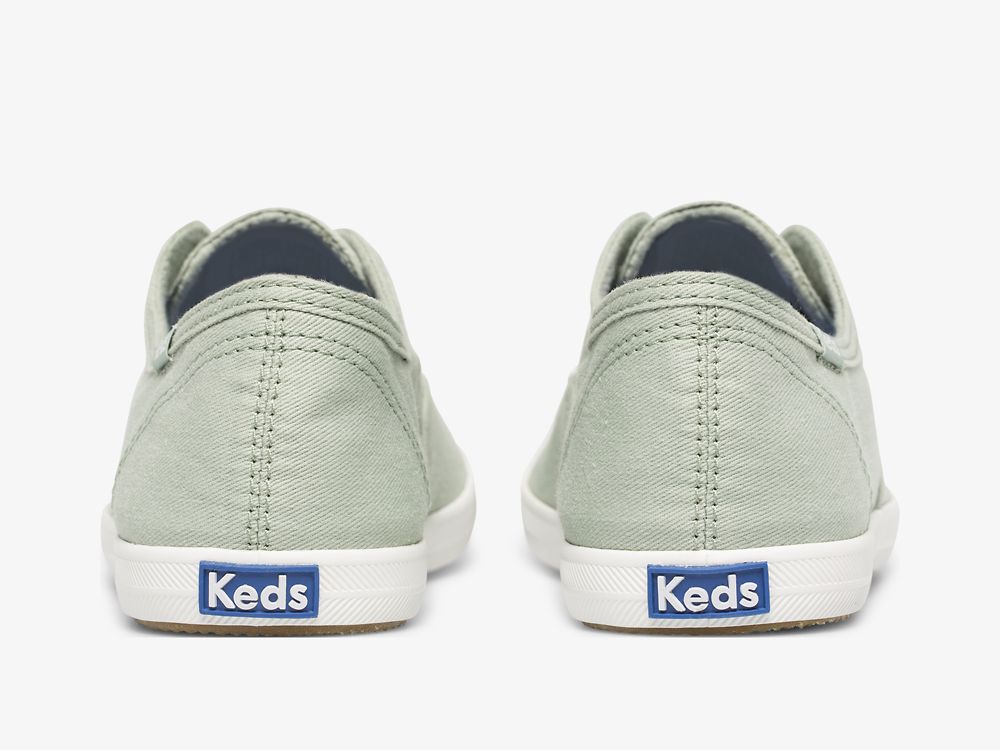 Keds Chillax Washable Feat. Organic Pamut Női SlipOnSneakers Menta | HU-34534