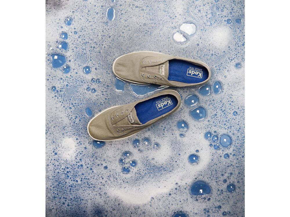 Keds Chillax Washable Női SlipOnSneakers Mélyszürke | HU-18578