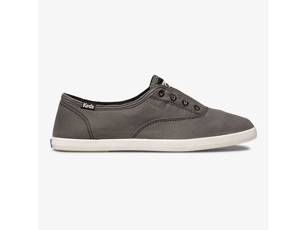 Keds Chillax Washable Női SlipOnSneakers Szürke | HU-22854