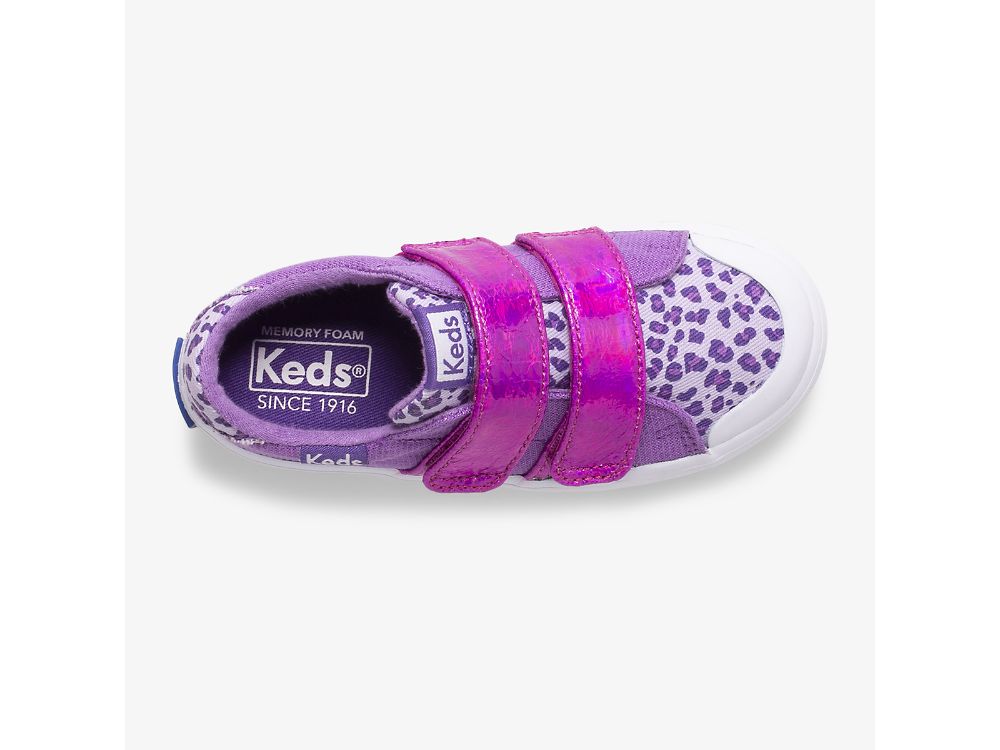 Keds Courtney HL Lány SlipOnSneakers Lila | HU-55509