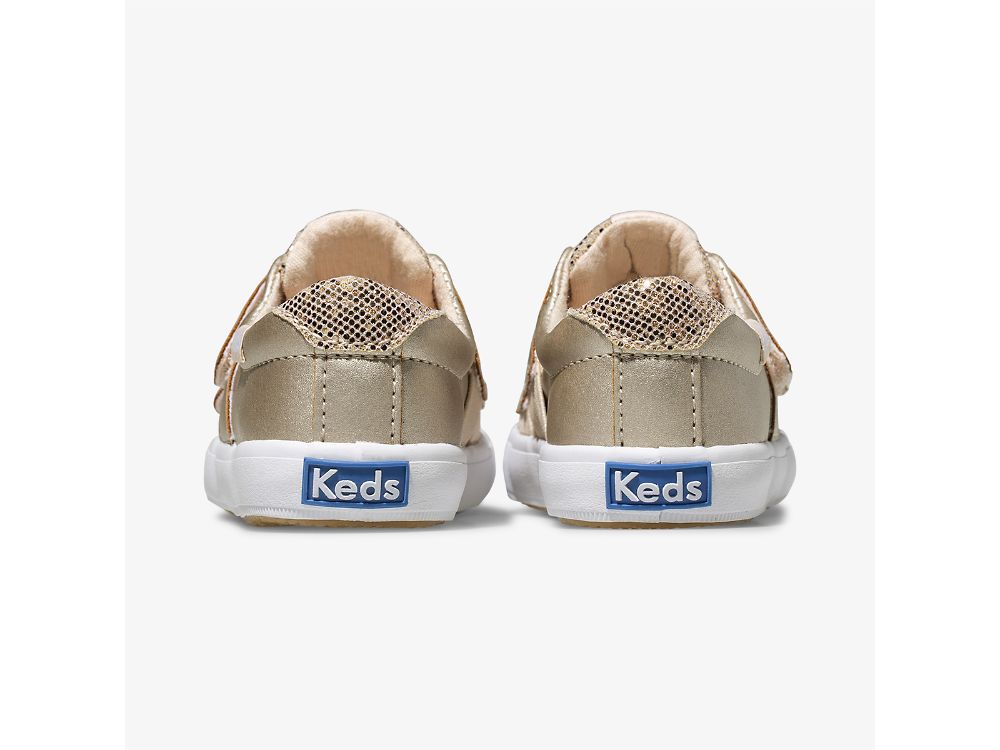 Keds Courtney HL Lány SlipOnSneakers Rózsaszín Arany | HU-79008