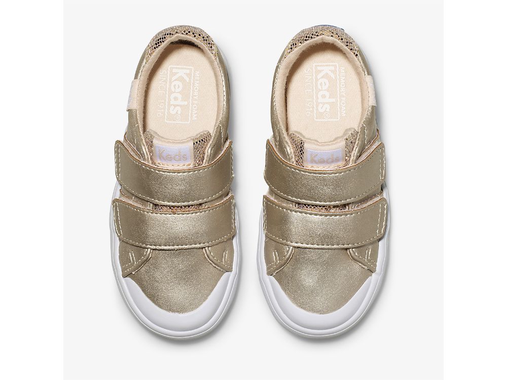 Keds Courtney HL Lány SlipOnSneakers Rózsaszín Arany | HU-79008