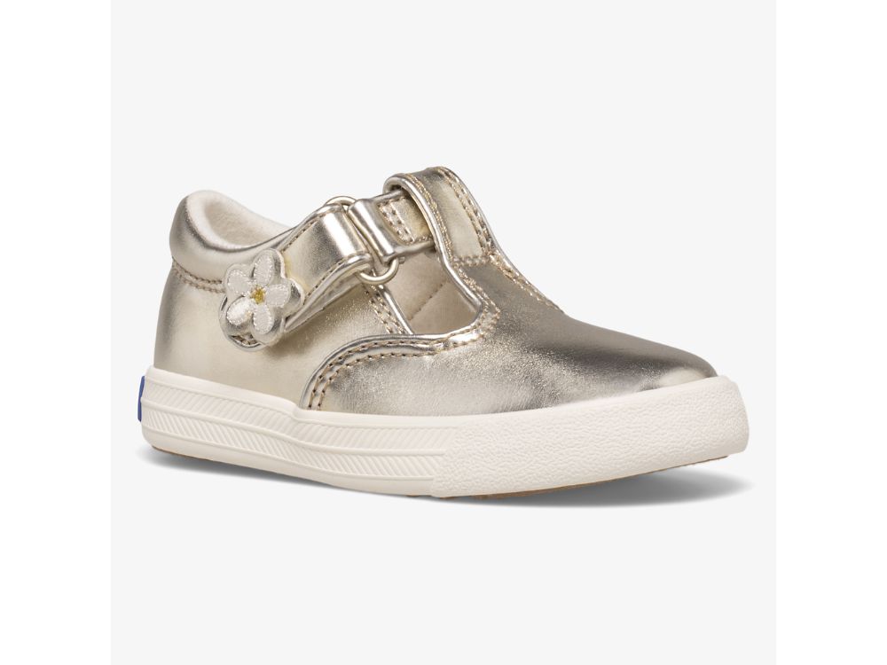 Keds Daphne Lány SlipOnSneakers Arany | HU-71017