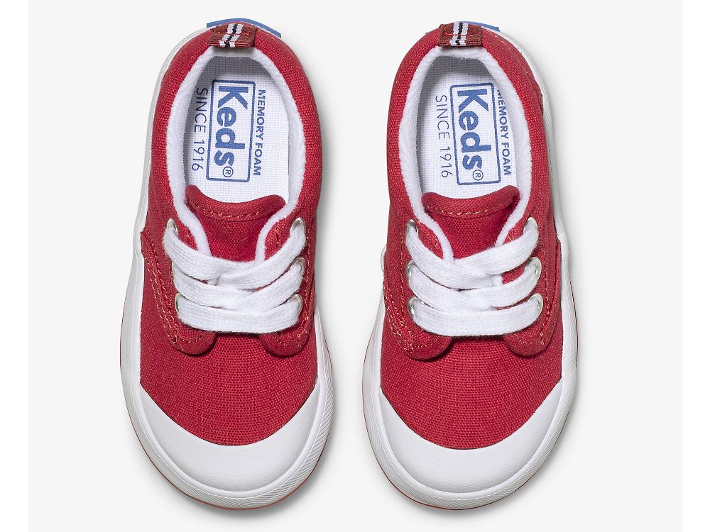 Keds Graham Sneaker Fiú Tornacipő Piros | HU-98719