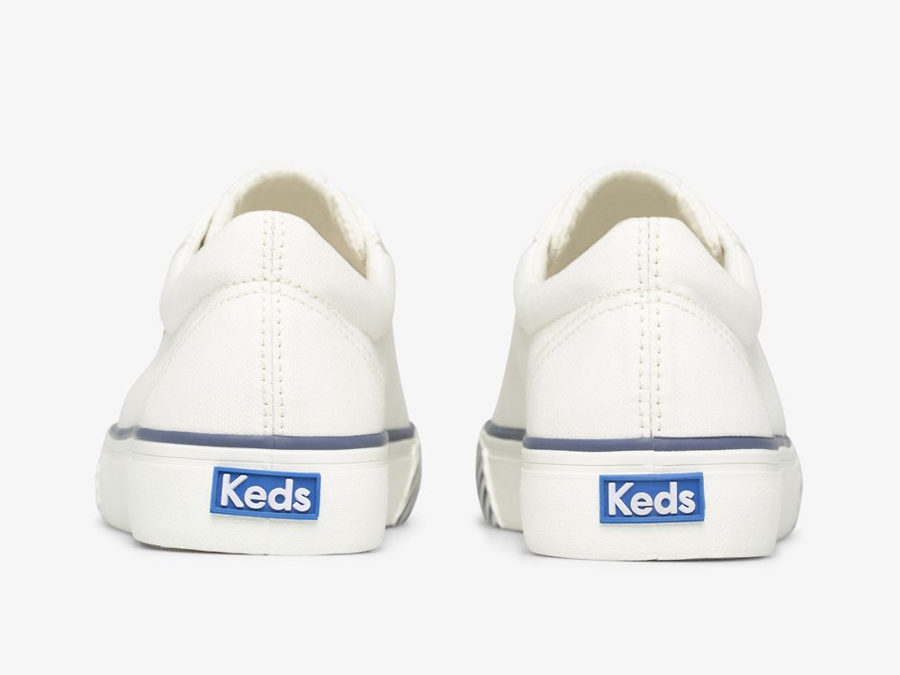 Keds Jump Kick Majestic Vászon Női FűzősCipő Fehér | HU-44587