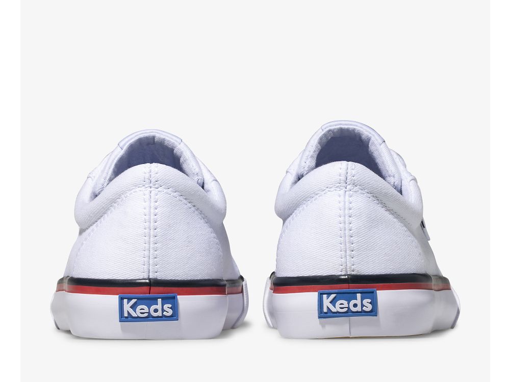 Keds Jump Kick Vászon Lány Tornacipő Fehér | HU-37917