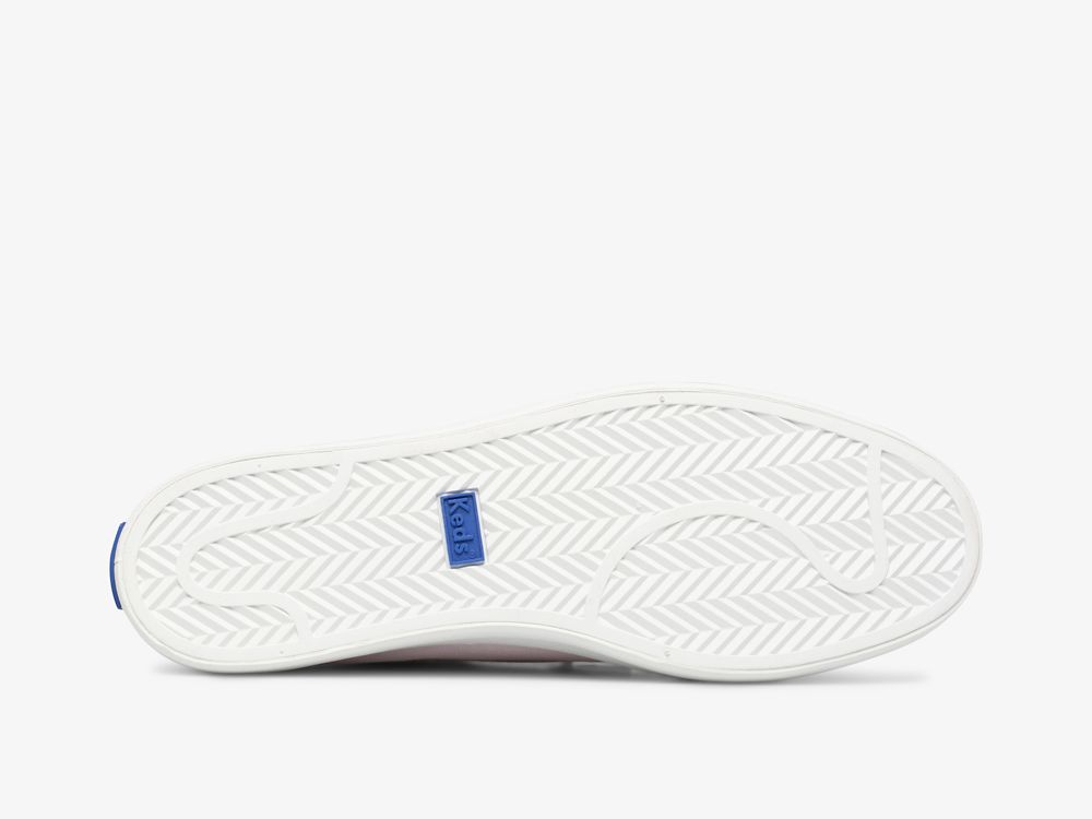 Keds Kickback Vászon Női SlipOnSneakers Világos Rózsaszín | HU-01714