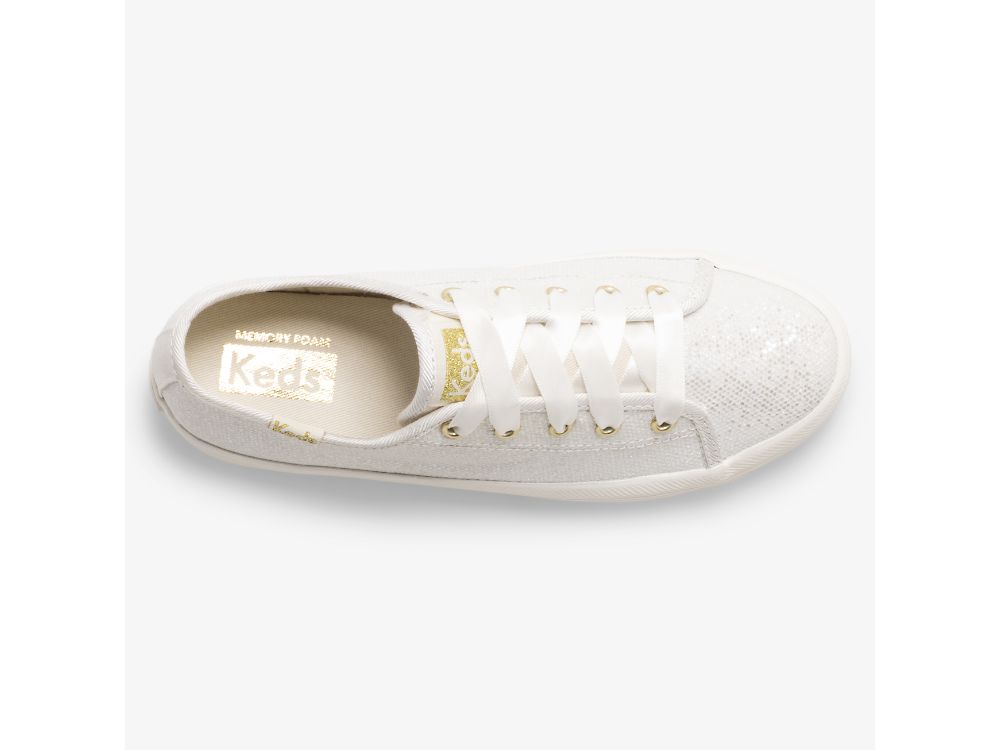 Keds Kickstart Celebrations Lány Tornacipő Fehér | HU-99424