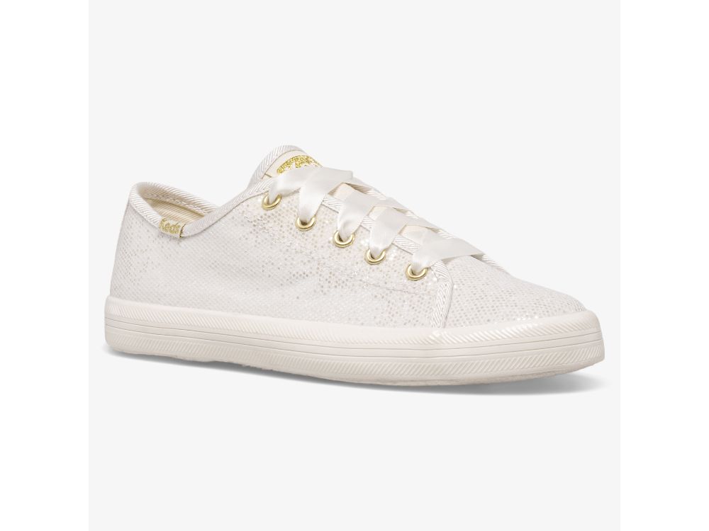 Keds Kickstart Celebrations Lány Tornacipő Fehér | HU-99424