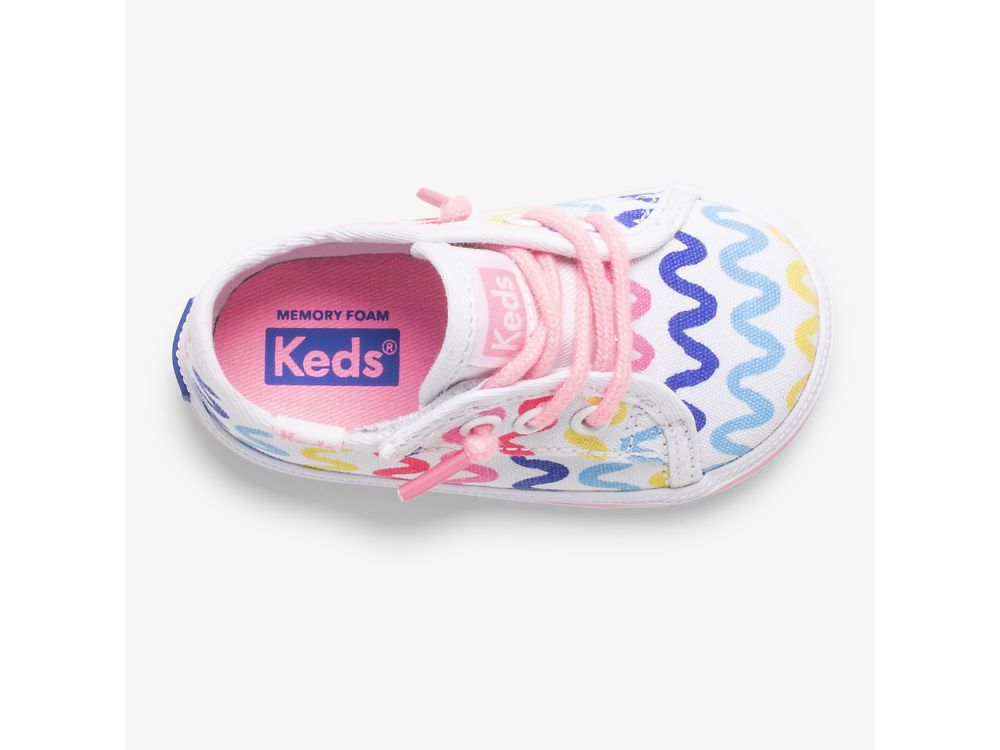 Keds Kickstart Crib Lány Tornacipő Fehér | HU-09121