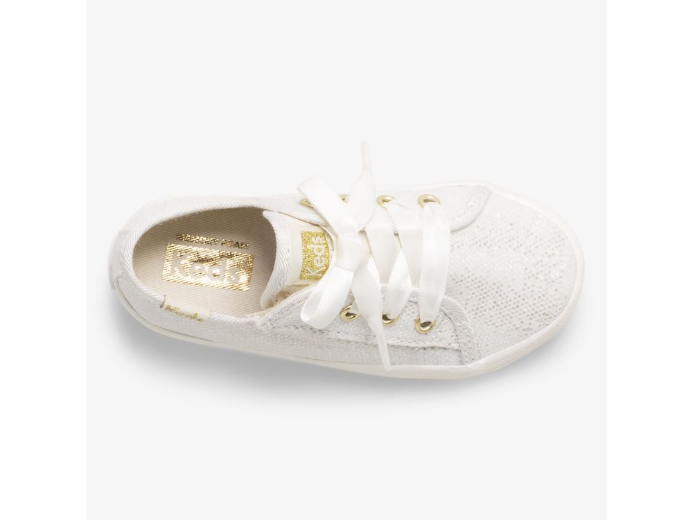 Keds Kickstart Jr Celebrations Lány Tornacipő Fehér | HU-70345