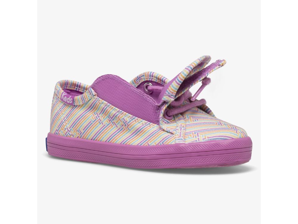 Keds Kickstart Seasonal Jr Lány Tornacipő Színes Lila | HU-09092