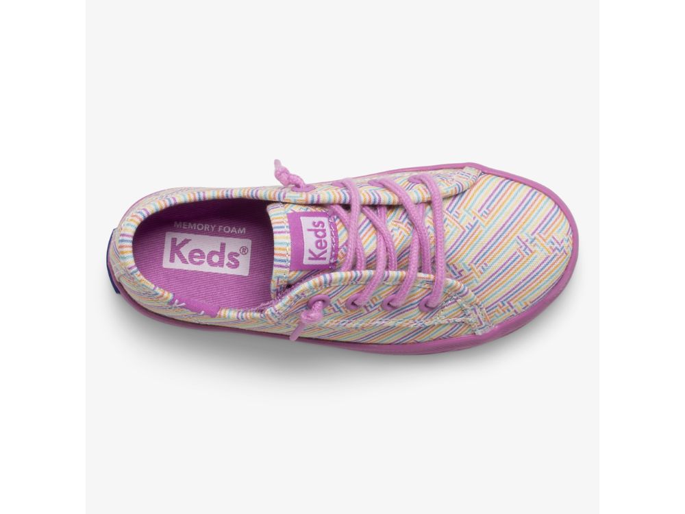 Keds Kickstart Seasonal Jr Lány Tornacipő Színes Lila | HU-09092