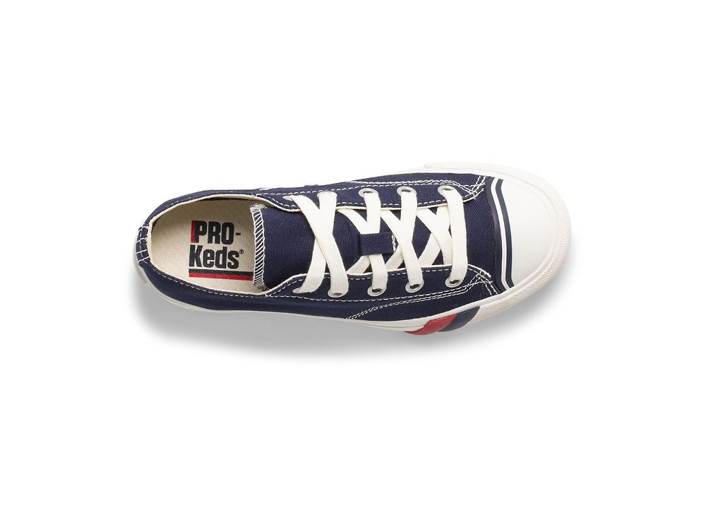 Keds Royal Lo Fiú Tornacipő Sötétkék | HU-87784