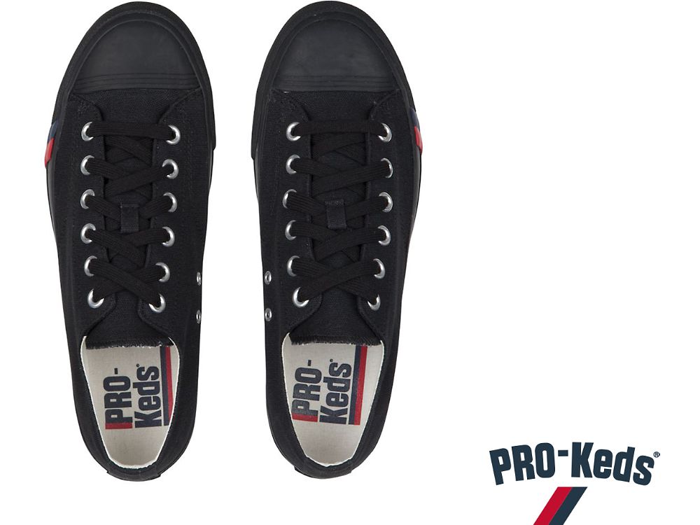 Keds Royal Lo Férfi Tornacipő Fekete Fekete | HU-81534