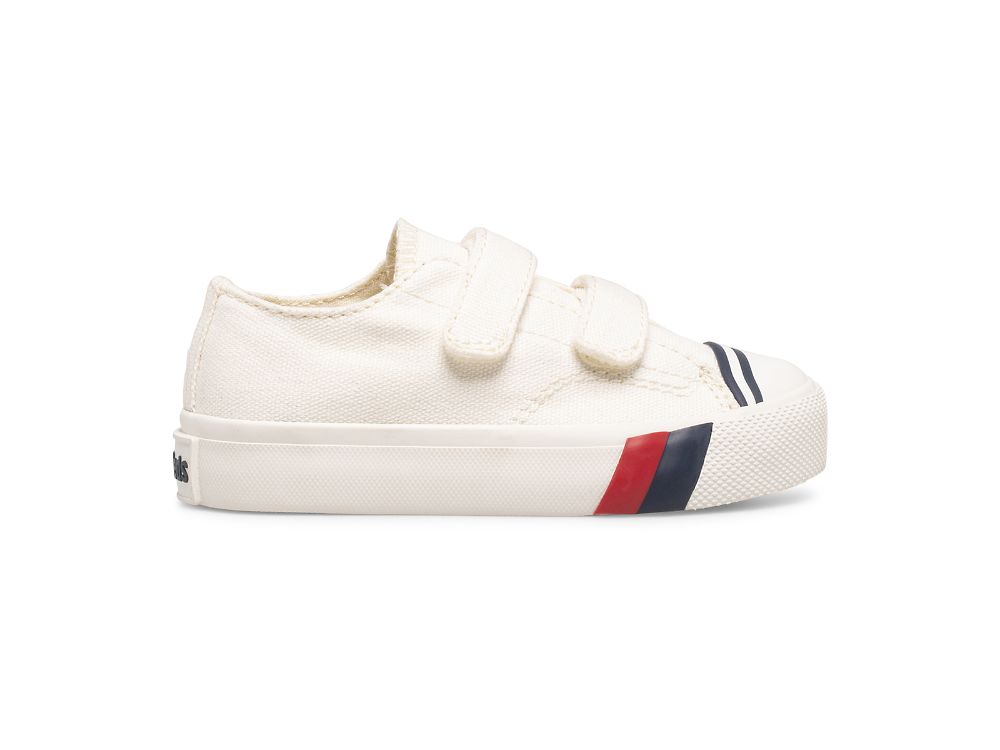 Keds Royal Lo HL Fiú SlipOnSneakers Fehér | HU-25456