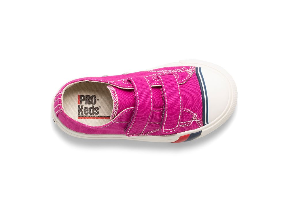 Keds Royal Lo HL Fiú SlipOnSneakers Fuschia | HU-41945