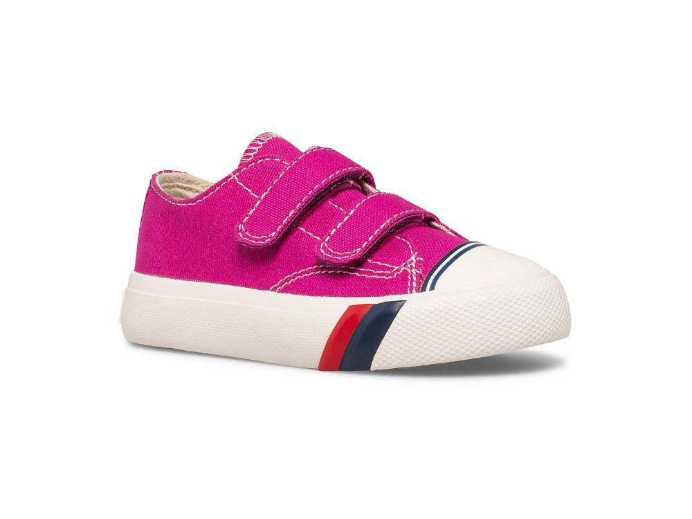 Keds Royal Lo HL Fiú SlipOnSneakers Fuschia | HU-41945