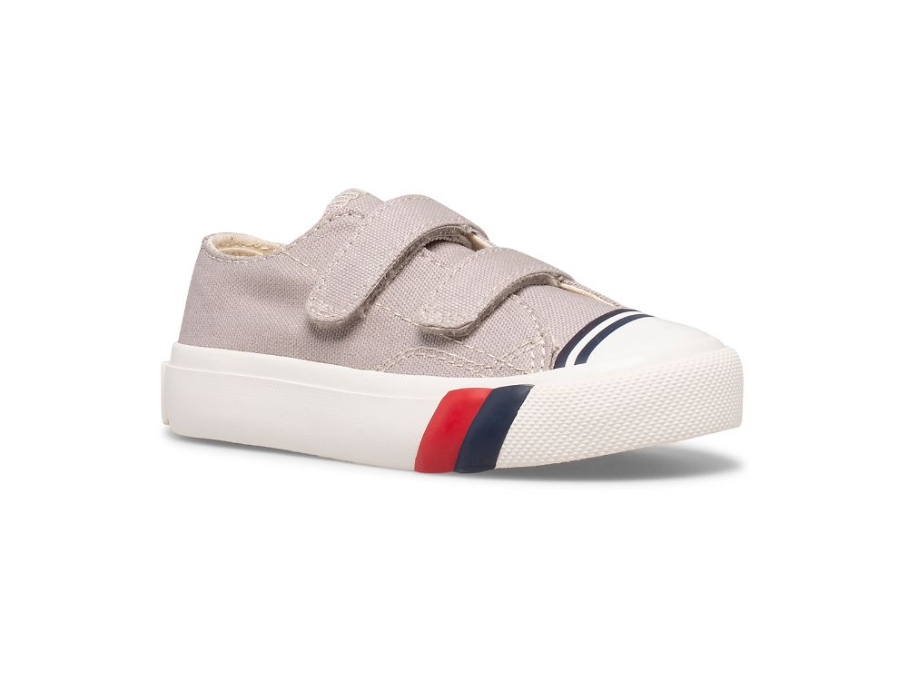 Keds Royal Lo HL Fiú SlipOnSneakers Mélyszürke | HU-93905