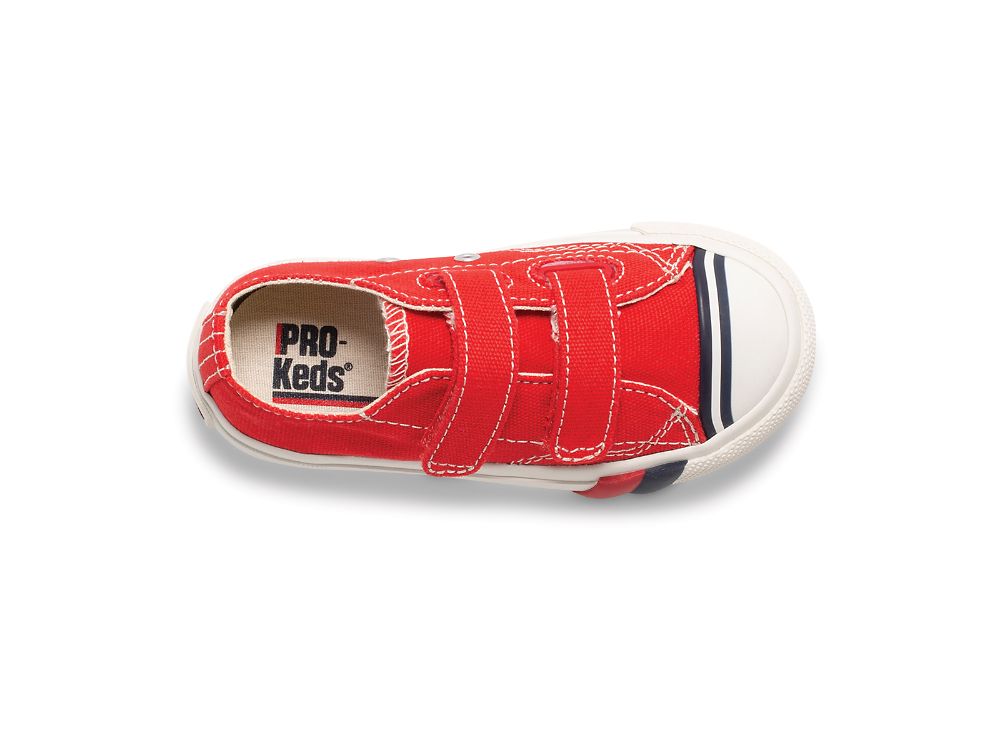 Keds Royal Lo HL Fiú SlipOnSneakers Piros | HU-08089