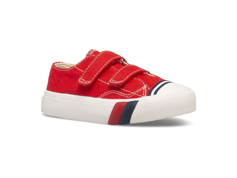 Keds Royal Lo HL Fiú SlipOnSneakers Piros | HU-08089