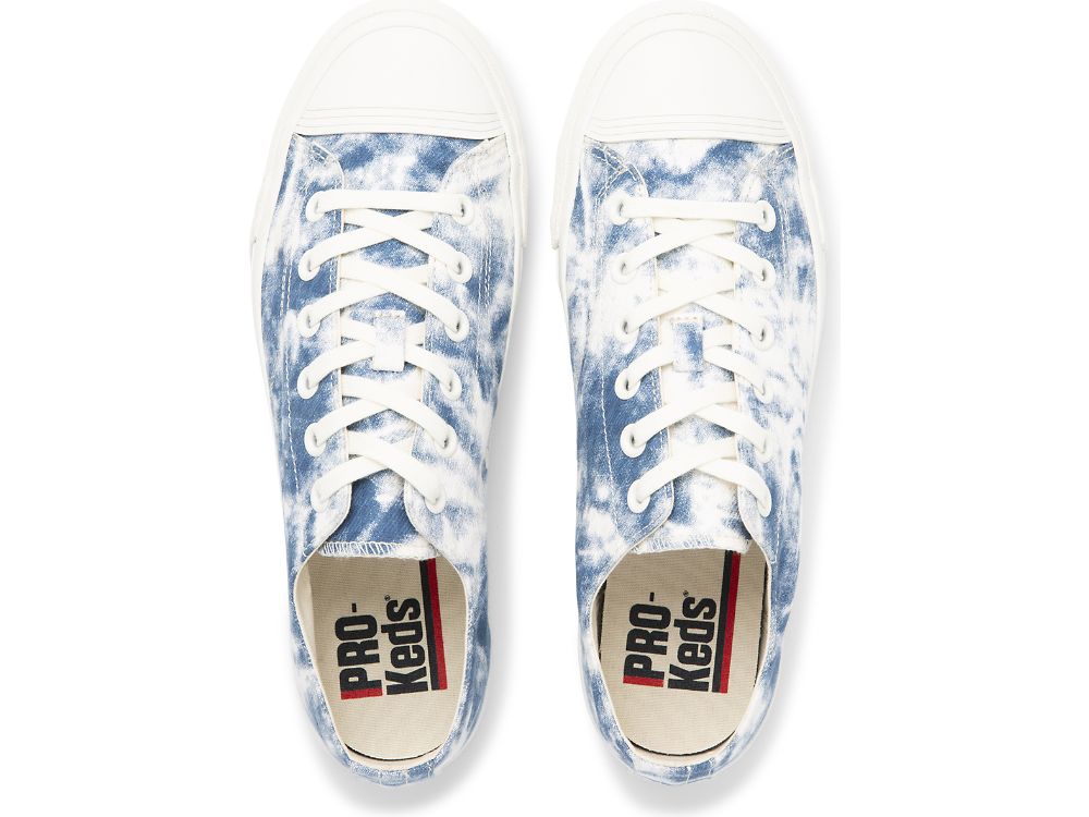 Keds Royal Lo Tiedye Férfi Tornacipő Sötétkék | HU-59676