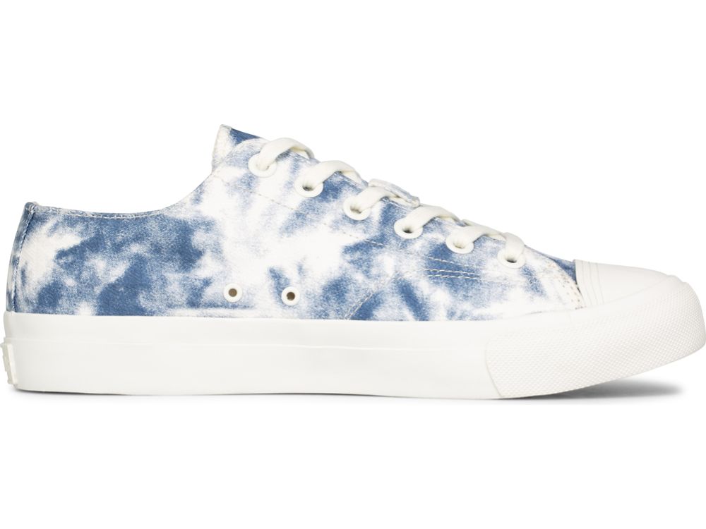 Keds Royal Lo Tiedye Férfi Tornacipő Sötétkék | HU-59676