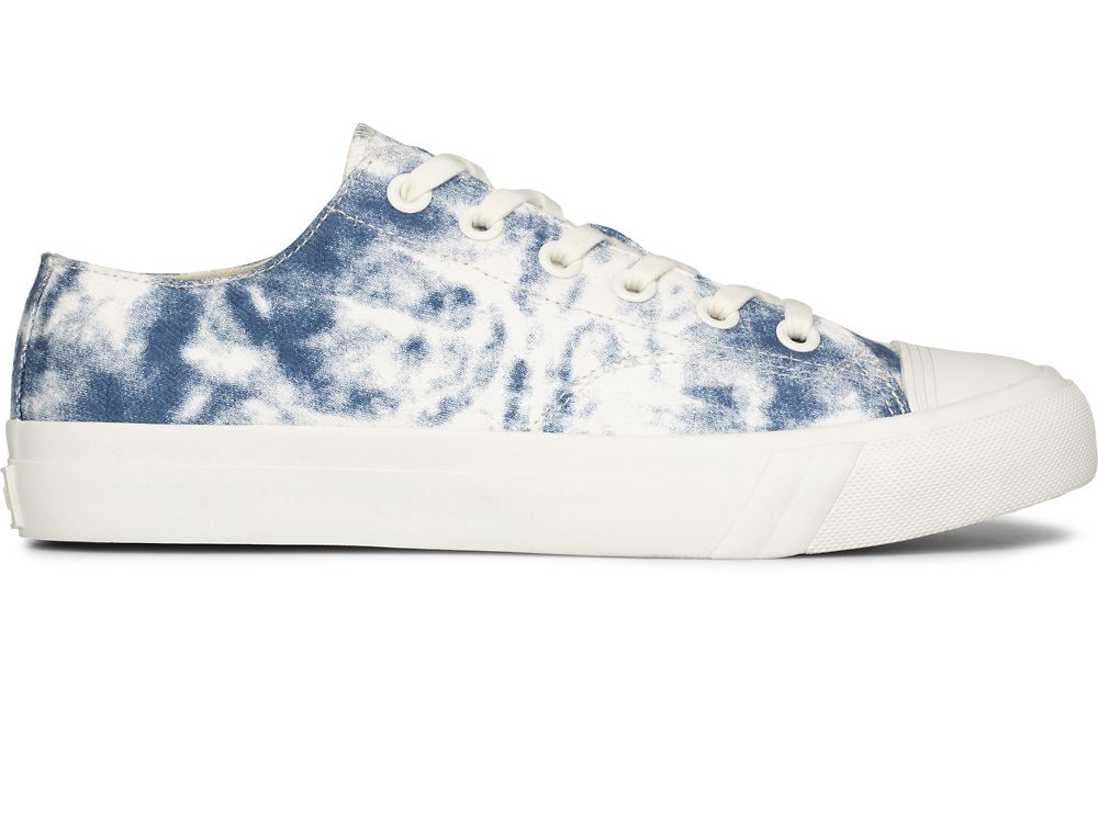 Keds Royal Lo Tiedye Férfi Tornacipő Sötétkék | HU-59676