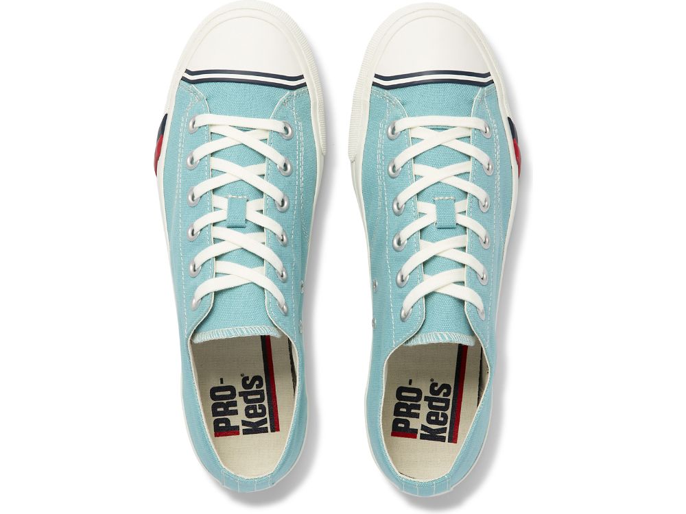 Keds Royal Lo Vászon Férfi Tornacipő Türkiz | HU-03691