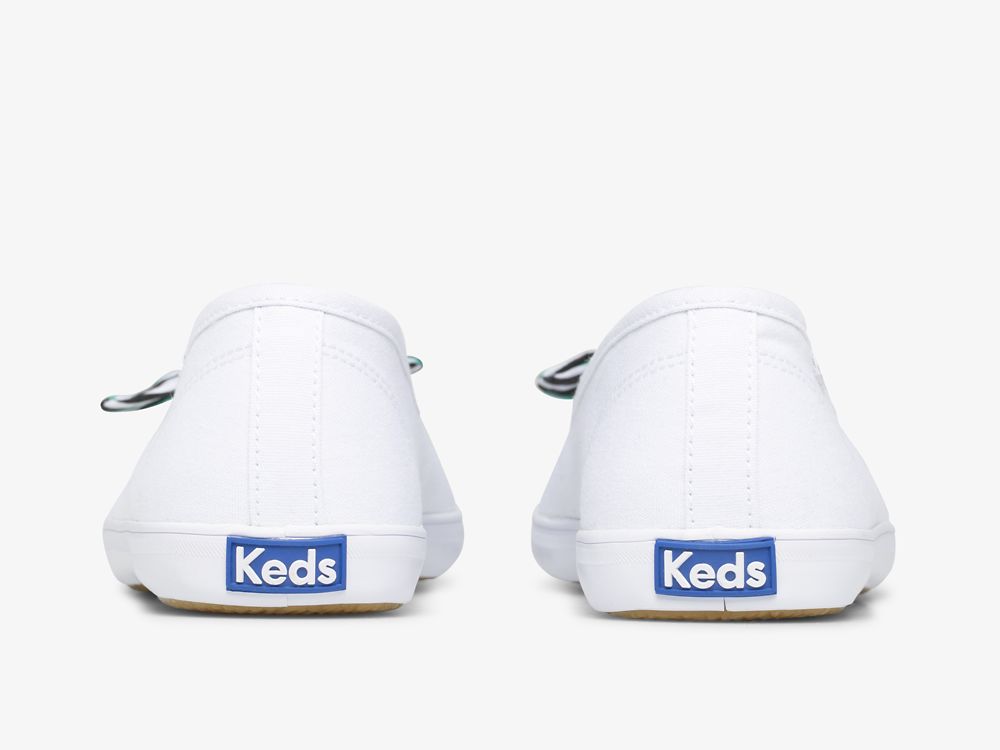 Keds Seaside Vászon Női SlipOnSneakers Fehér Színes | HU-06001