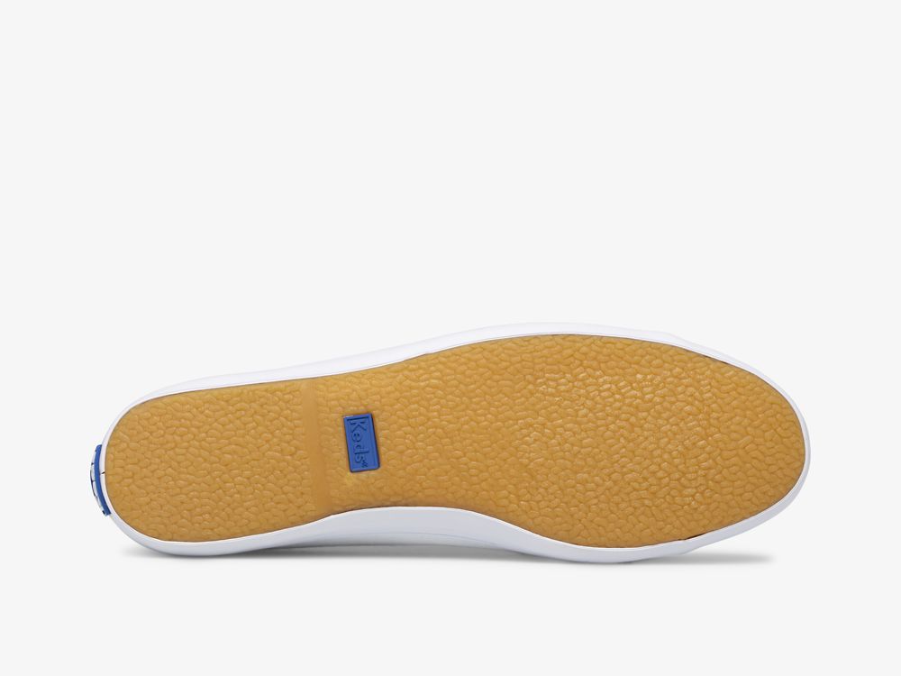 Keds Seaside Vászon Női SlipOnSneakers Fehér Színes | HU-06001