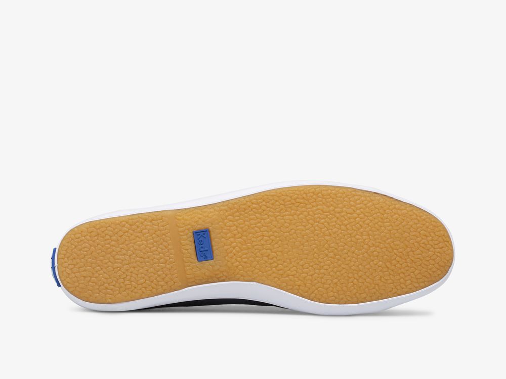 Keds Seaside Vászon Női SlipOnSneakers Sötétkék Színes | HU-65670